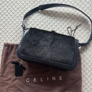 Celine Ponyhair Vintage Shoulder Bag